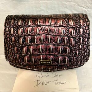 Brahmin Plum Lil Convertible